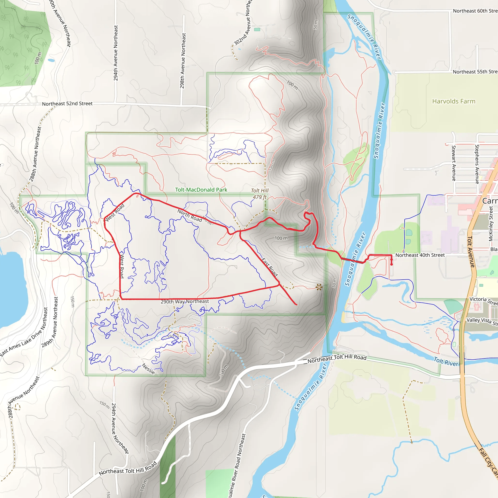 Itsabitch and Blazer Loop mobile static map