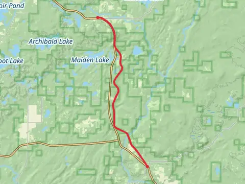 Nicolet State Trail Point to Point