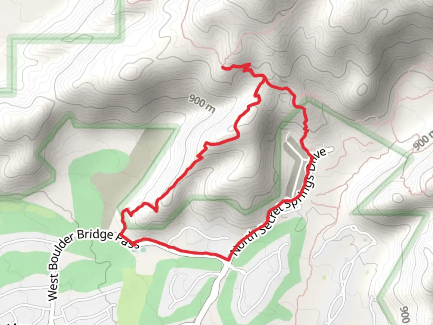An image depicting the trail Upper Javelina and Wild Mustang Loop Trail and its surrounding area.
