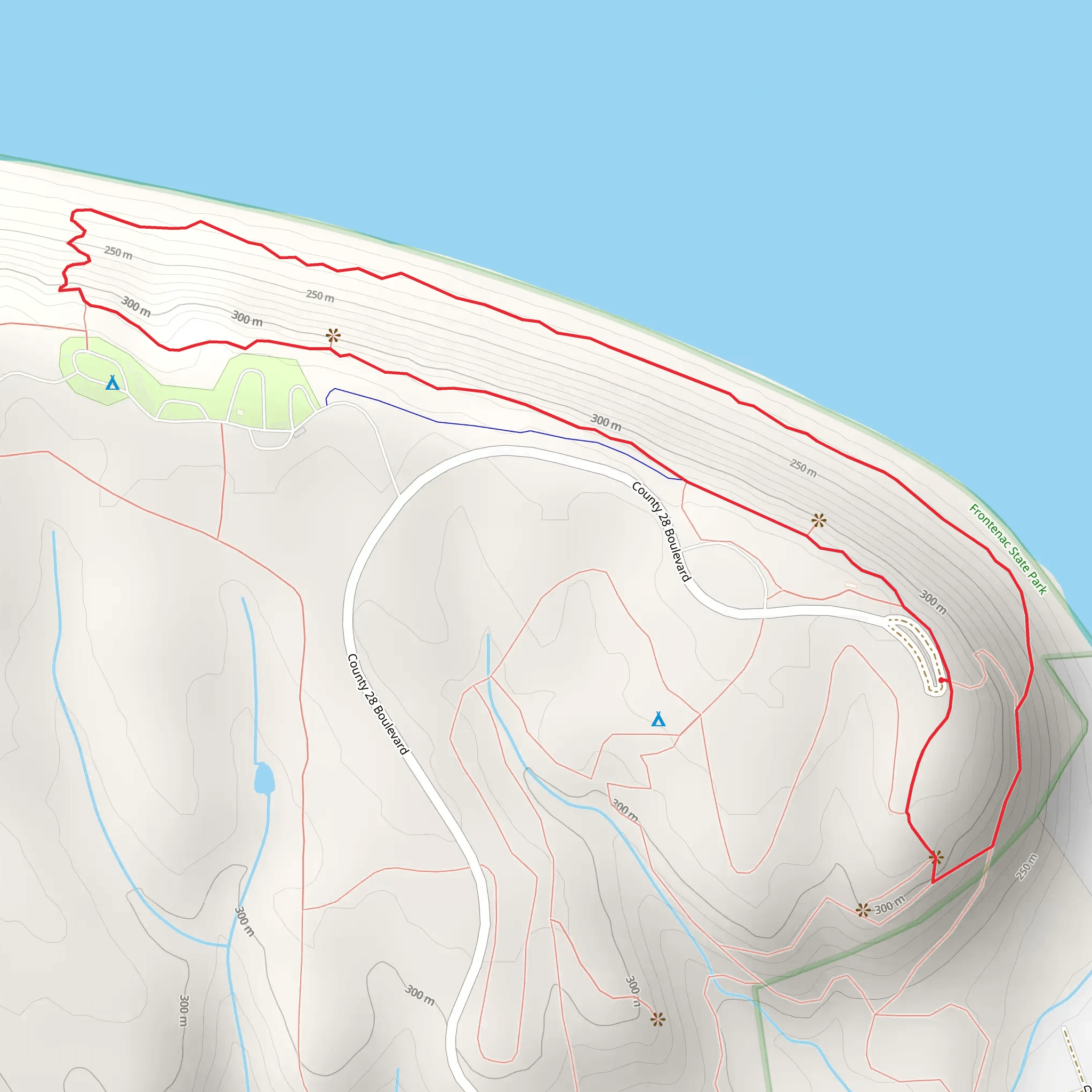 County 28 Boulevard Loop mobile static map