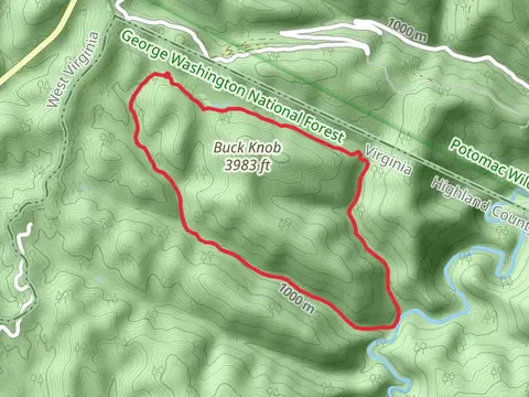 Buck Run and Locust Springs Run Loop Trail