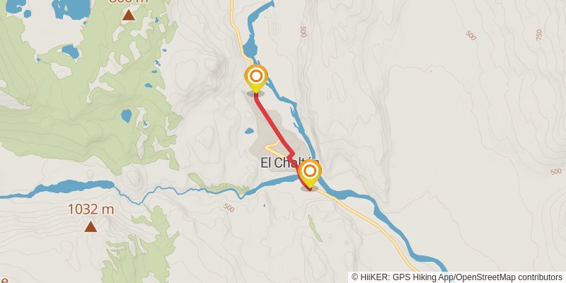 Vuelta al Hielo stage 6 Map