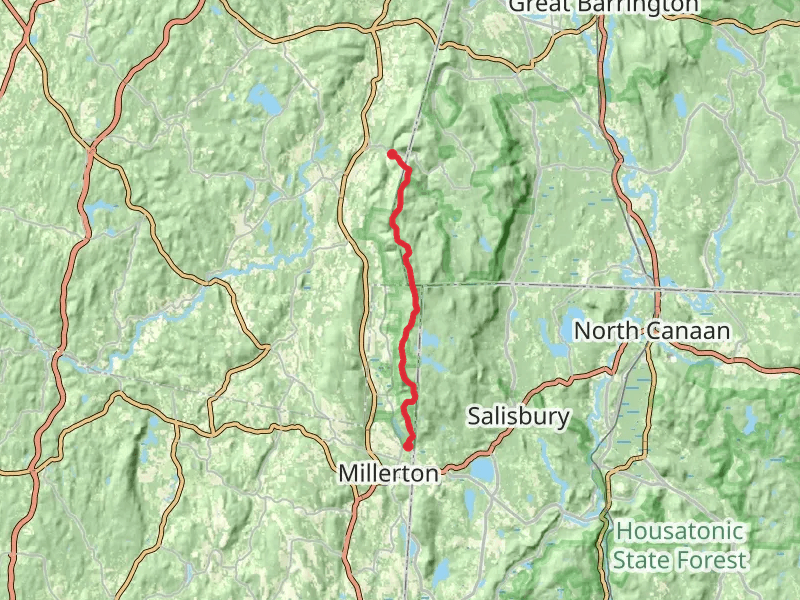 Cedar Brook to Iron Mine Pond Trail