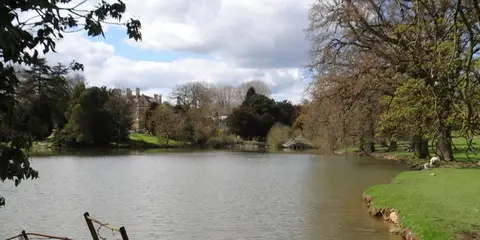 An image depicting the trail South Rauceby and Rauceby Hall and its surrounding area.