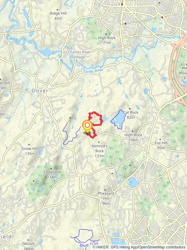 Strawberry Hill and Powissett Peak Loop Trail