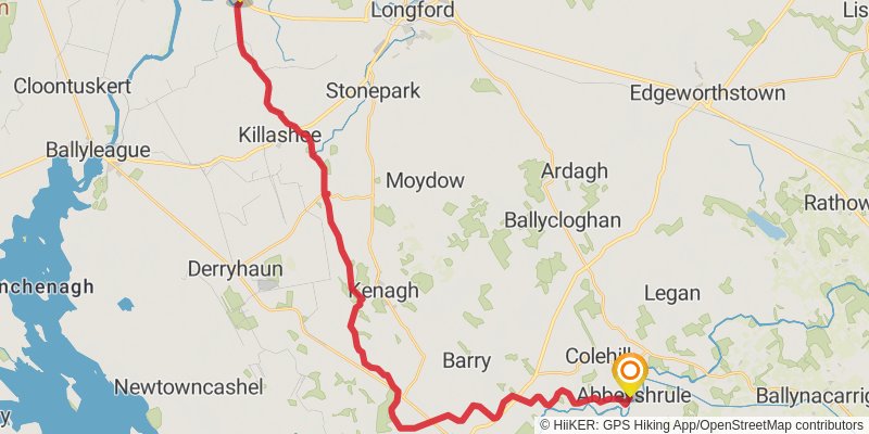 National Famine Way stage 2 Map