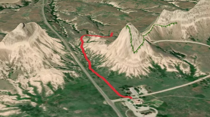 Mitchell Pass via Oregon Trail