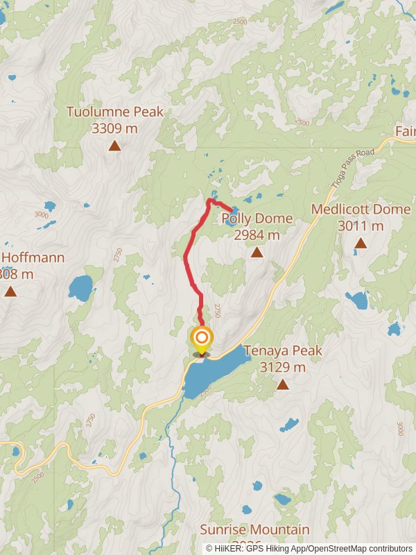 Polly Dome Lakes Trail via Murphy Creek Trail