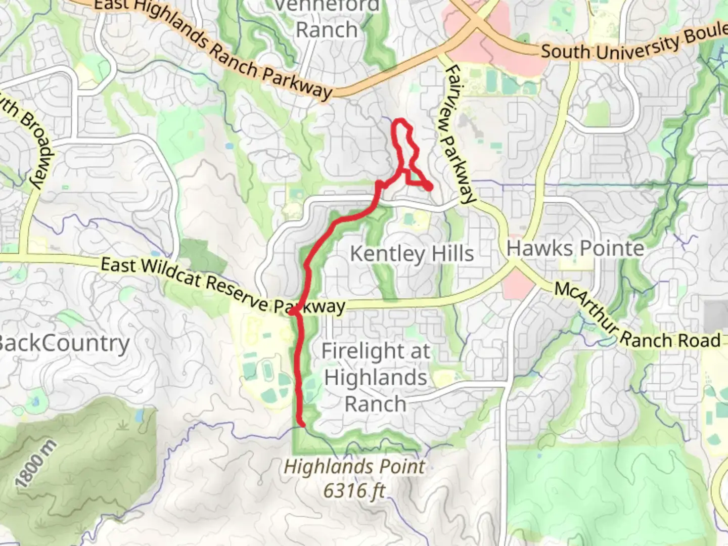 An image depicting the trail Dad Clark Trail and its surrounding area.