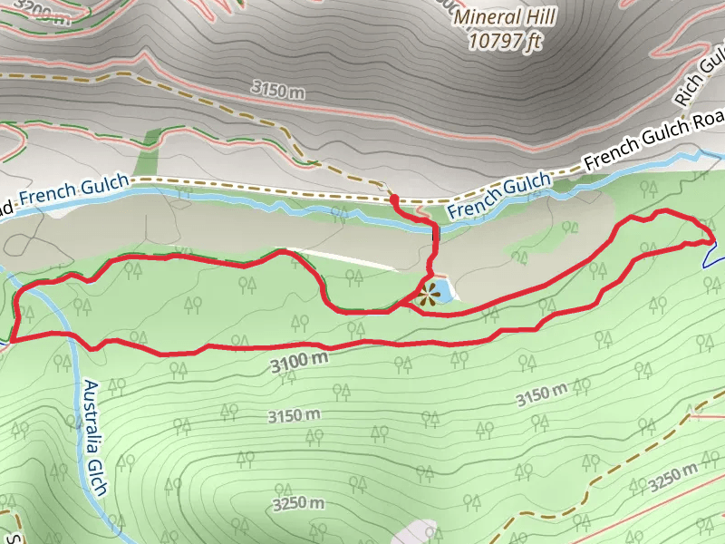 BandB Mine Trail and Turks Loop
