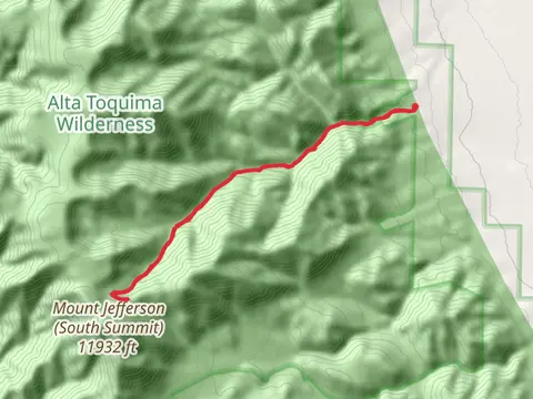 American Discovery Trail from Pine Creek Campground