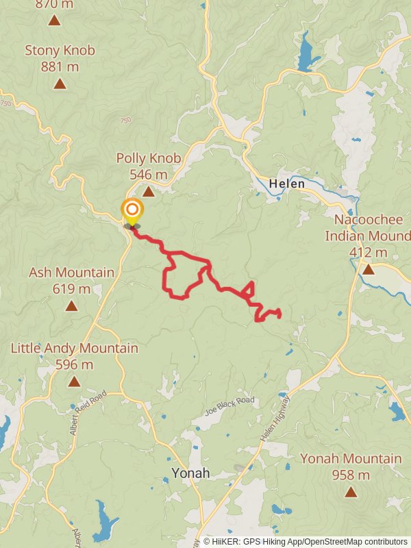 Tsalaki, Martin's Mine and Ash Creek Loop Trail