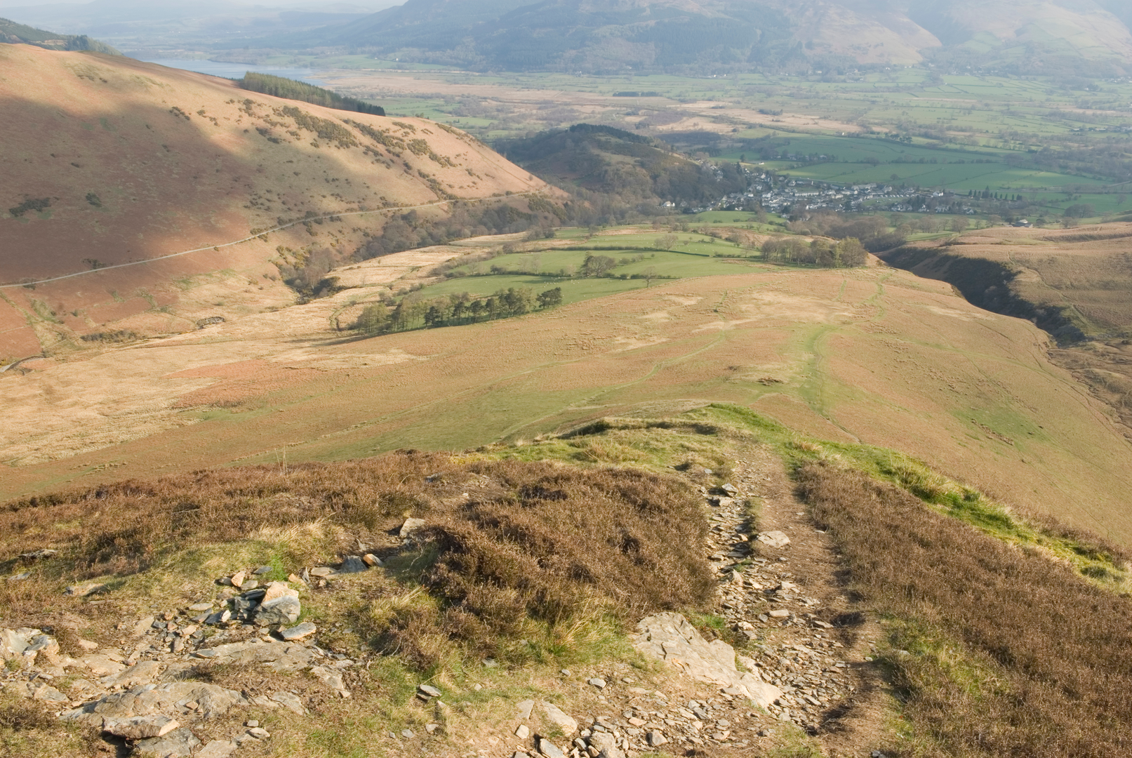 An image depicting the trail The Coledale Round and its surrounding area.