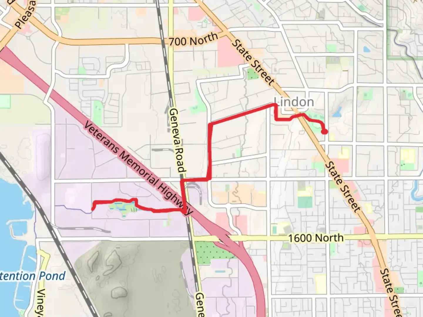 An image depicting the trail Lindon Heritage Trail and its surrounding area.