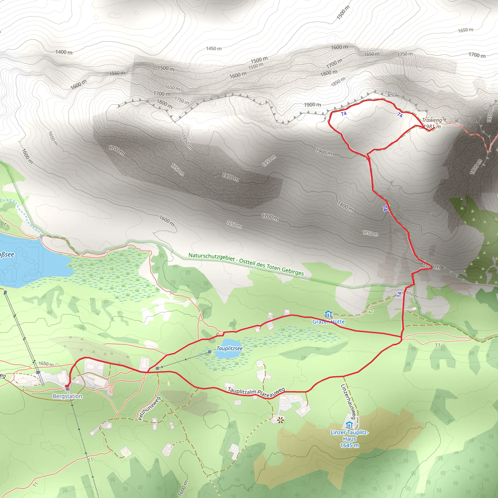 Traweng Mountain Tour mobile static map