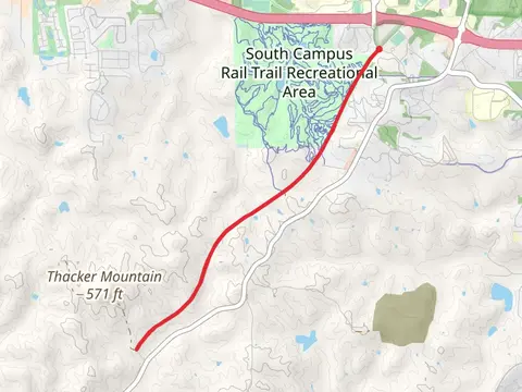 South Campus Rail Trail