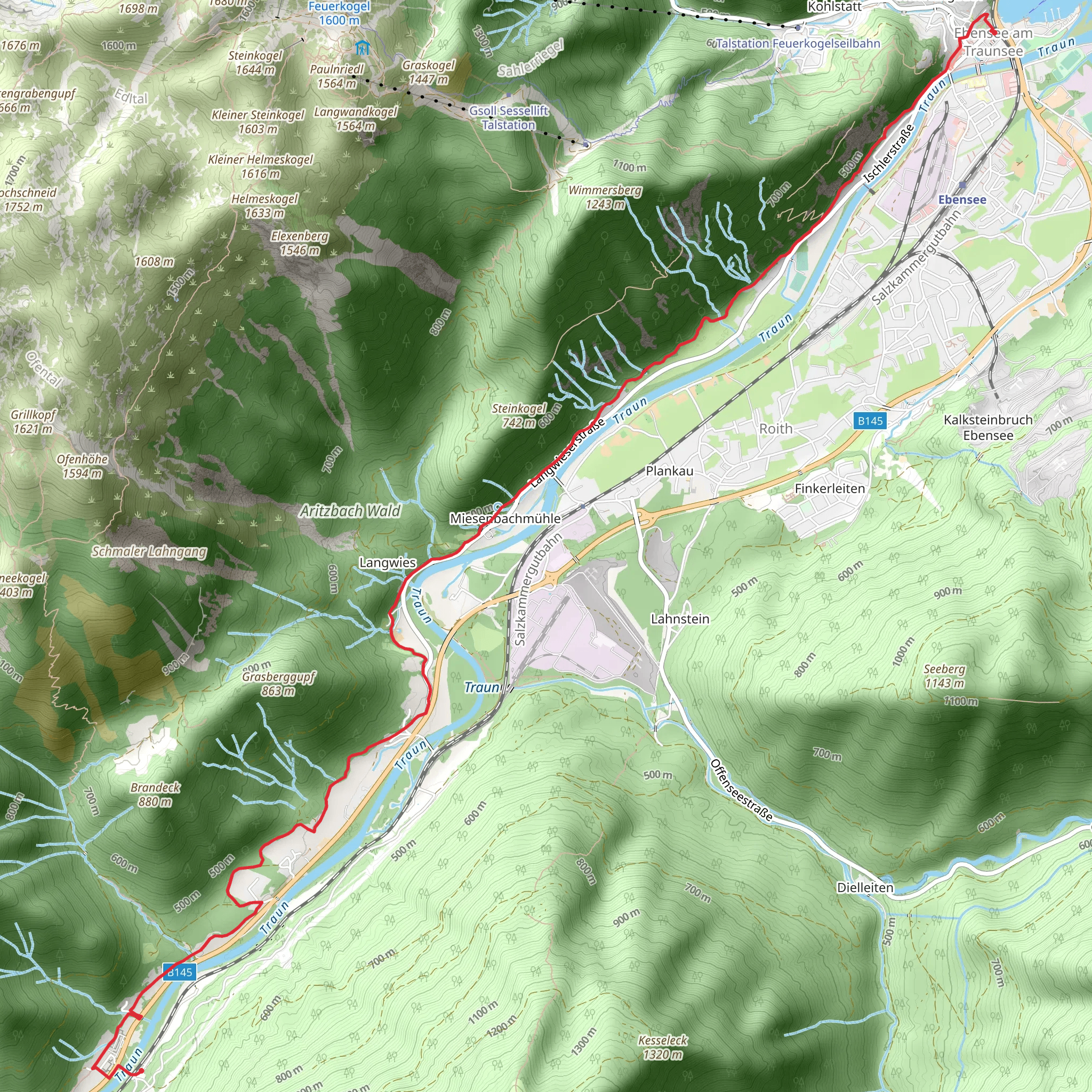 Ebenseer Soleleitungsweg mobile static map
