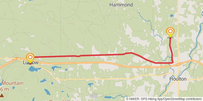 International Appalachian Trail - Maine stage 7 Map
