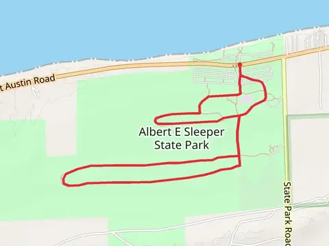 Albert E Sleeper State Park Loop