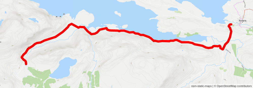 Slí Cholmcille - Sli Dhun na nGall stage 4 Map