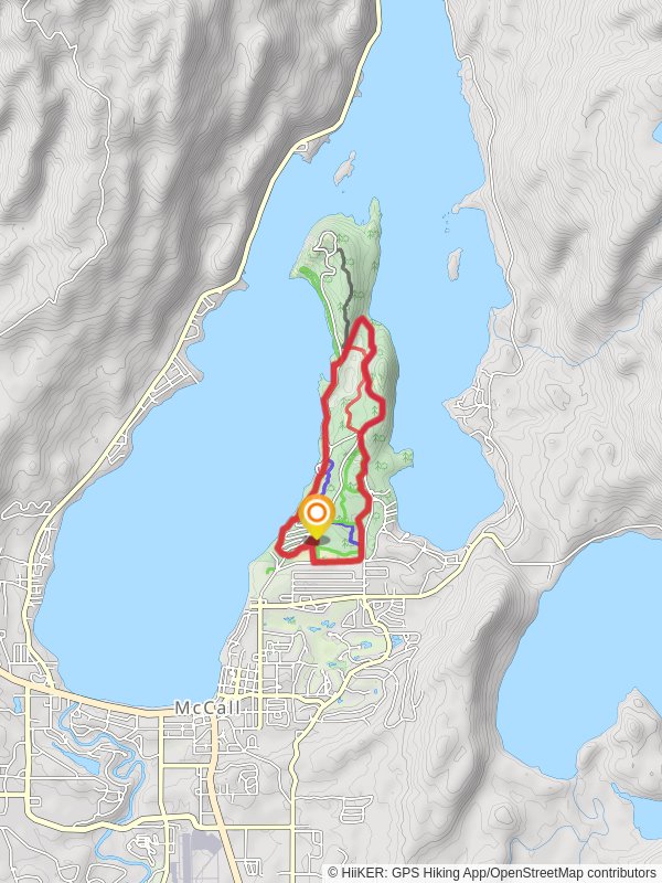 Peninsula Trail and Fox Run Loop