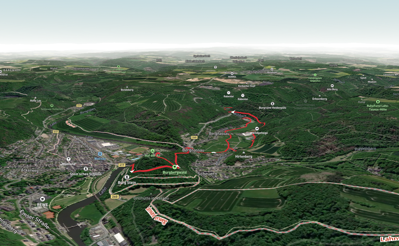 Burgberg, Langauer Weiher and Muhlbach Loop via In Der Salzau