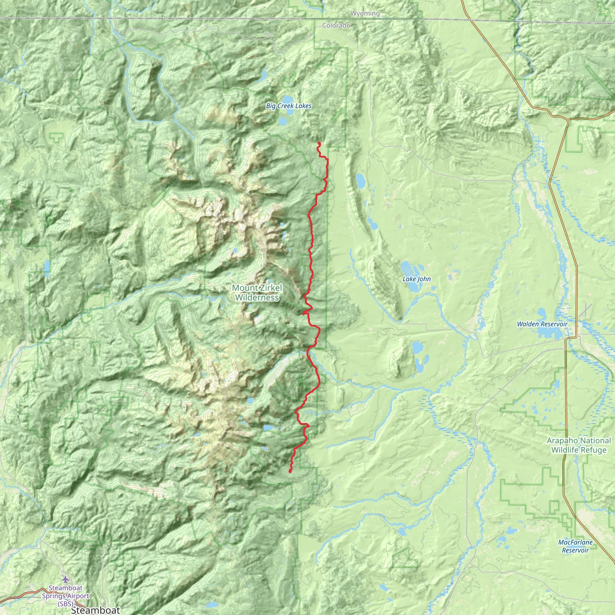 Grizzley - Helena Trail mobile static map
