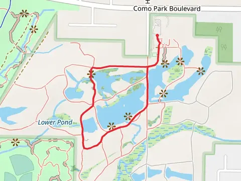 Flattail Lake and History Trail Loop