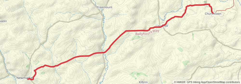 The Ireland Way® stage 9 Map
