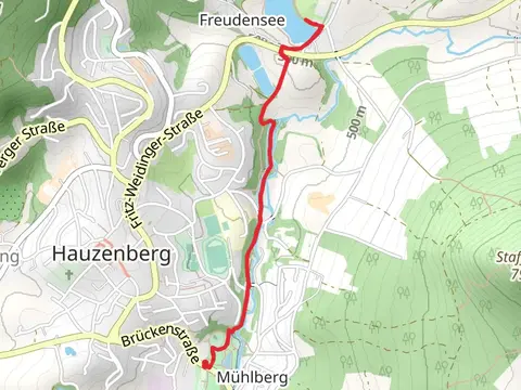 Freudensee via Staffelbachweg