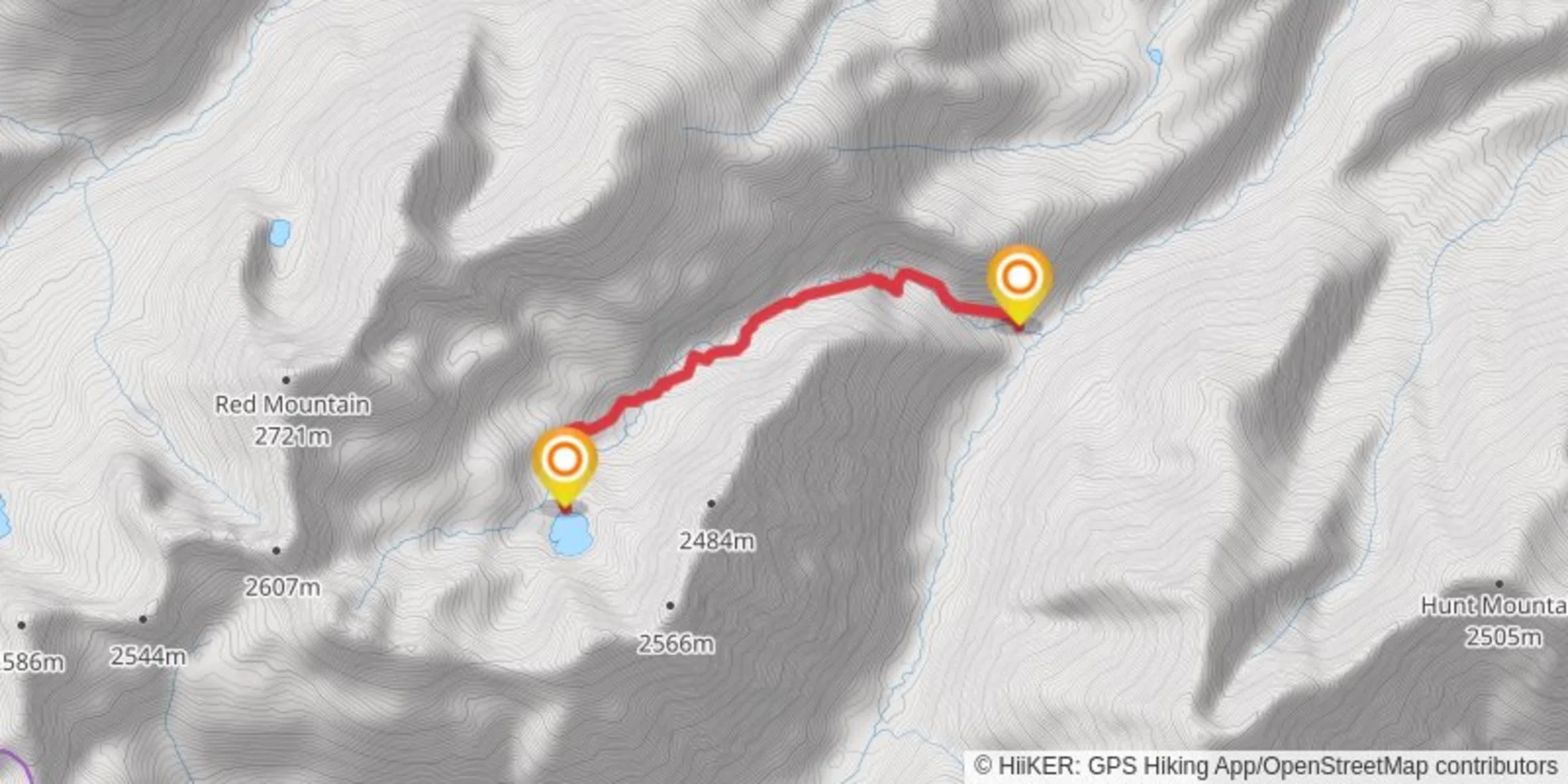 An image depicting the trail Killamacue Lake and its surrounding area.