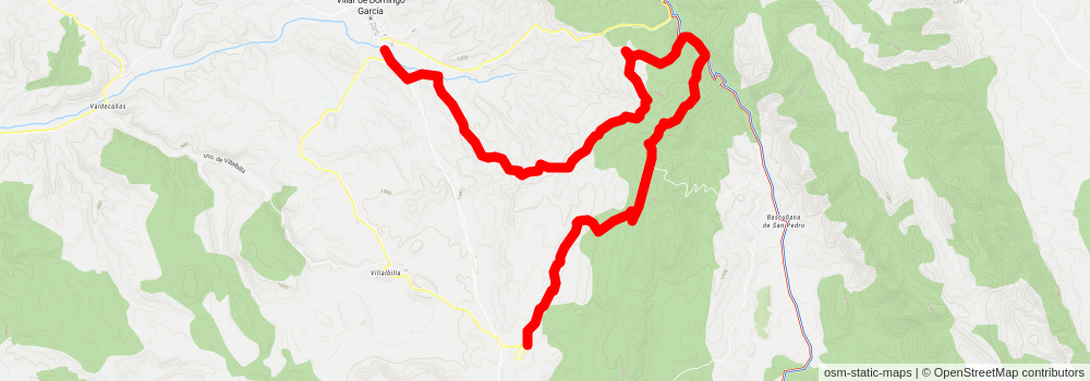 From the Alcarria to the Sierra PR CU 48 stage 2 Map