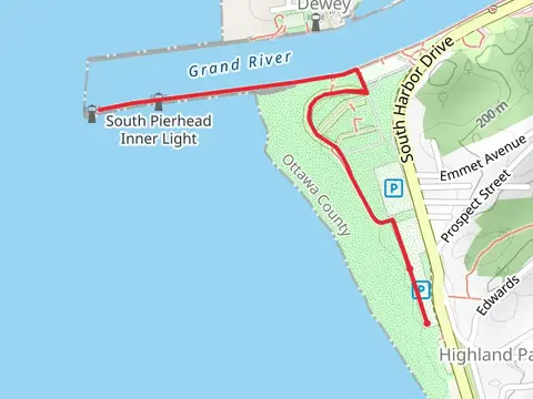 Grand Haven State Park Pierhead Walk