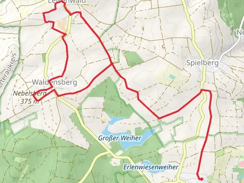 Waechtersbach - Kulturwanderweg Route