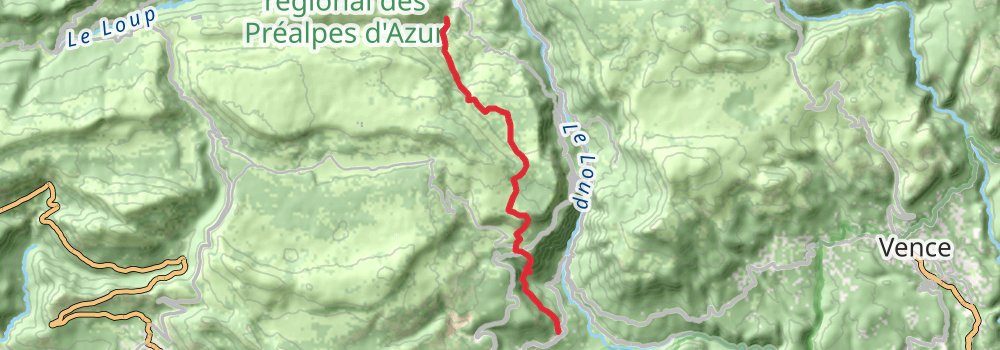 GR 51 stage 8 Map