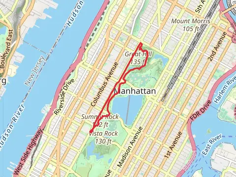 Manhattan - Northwest Central Park Loop Trail