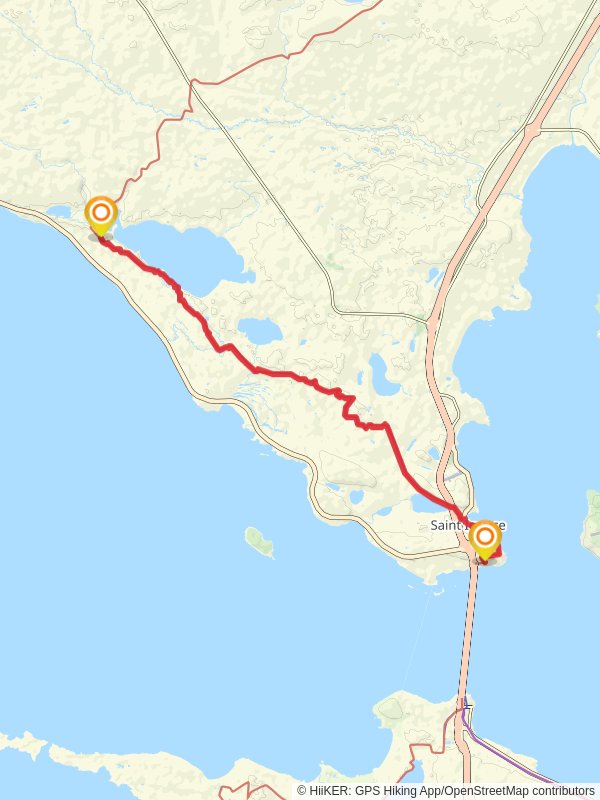 North Country National Scenic Trail - Brevoort Lake