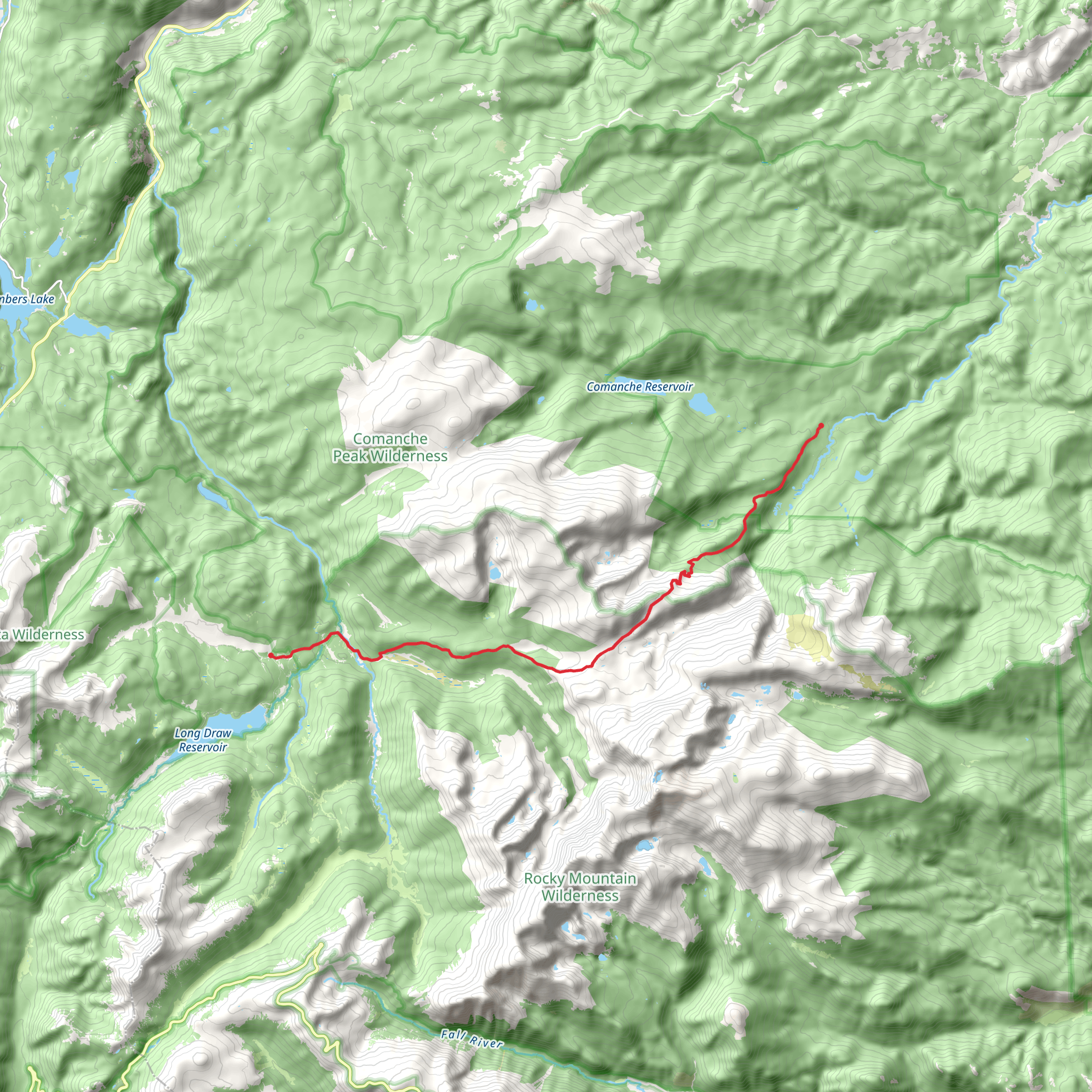 The Mummy Pass mobile static map
