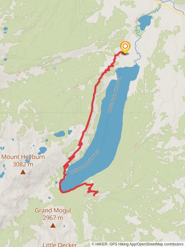 Redfish Creek-Baron Creek Trail and Grand Mogul Trail