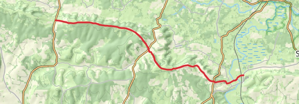 South Downs Way 12-Day Gentle Tour (Hillwalk Tours) stage 5 Map