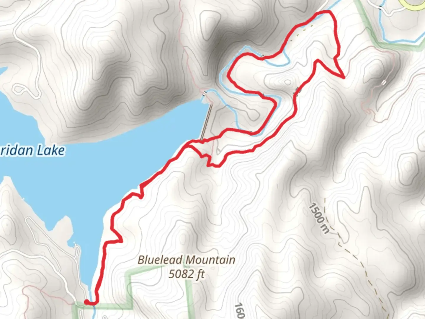 An image depicting the trail Flume and Centennial Loop Trail and its surrounding area.