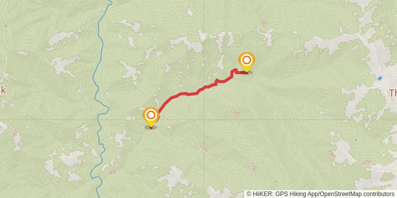Bob's Farm Trail stage 2 Map