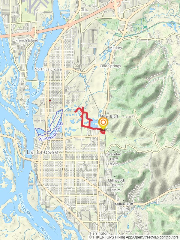 Wood Duck, Cottonwood and Grand Crossing Loop Trail