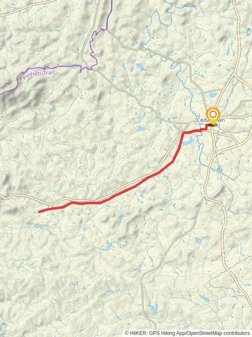 Silver Comet Trail from Cedartown Polk County Georgia