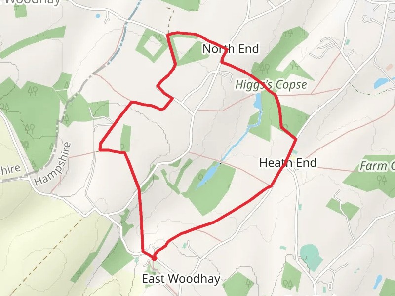 North End and Higgs's Copse Loop