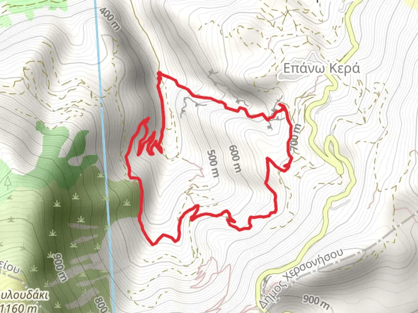 An image depicting the trail Roza Gorge and its surrounding area.
