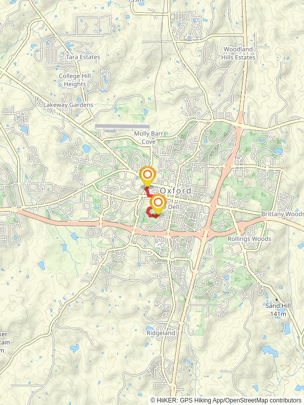 Bailey Woods Trail Point to Point