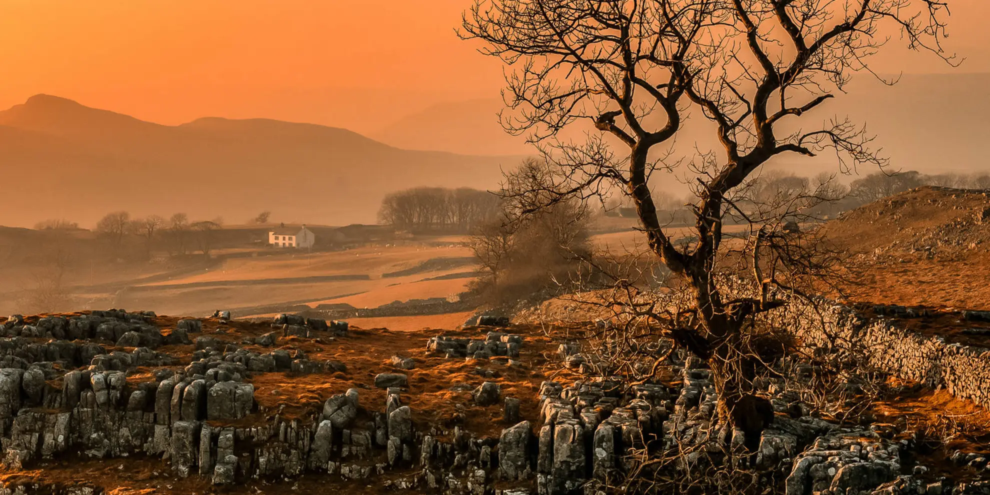 An image depicting the trail Settle Loop via Pennine Bridleway and its surrounding area.