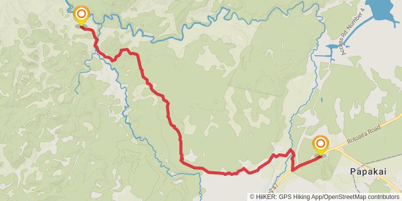 Whanganui Journey stage 3 Map