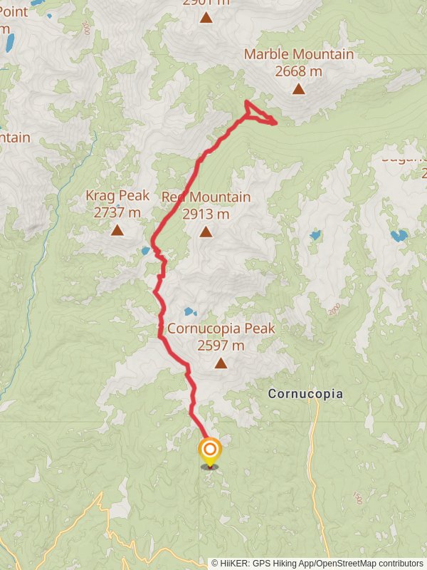 South Fork Imnaha and Cliff Creek Trail